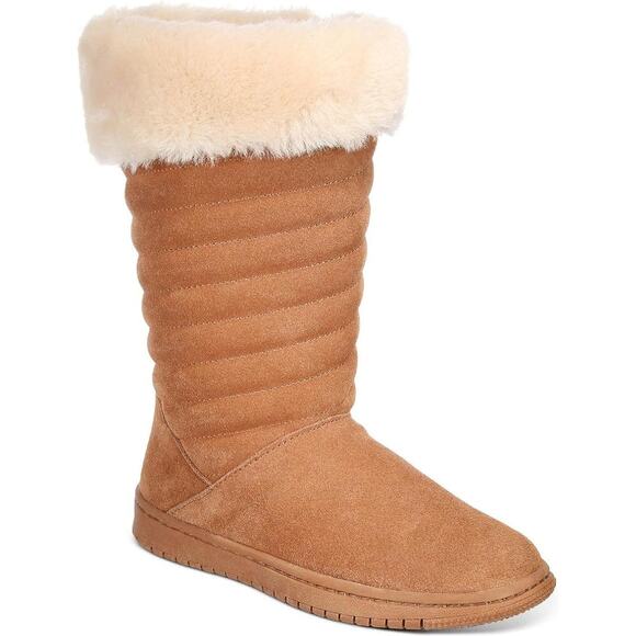 Style & Co Women Cold Weather Winter Booties Novaa Size US 8M Chestnut Suede - Picture 1 of 3